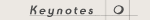 Keynotes